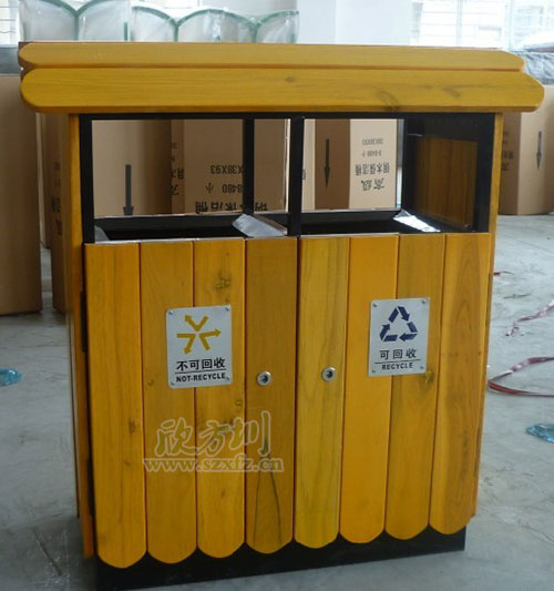 鋼木垃圾桶防腐木和普通木條有哪些區(qū)別？
