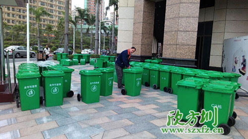 欣方圳塑料環(huán)保垃圾桶，天津市場銷量倍增