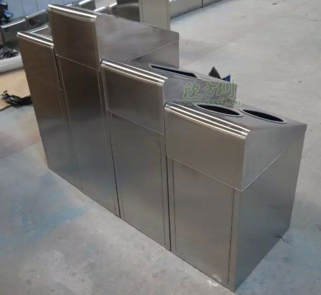 江西南昌商場(chǎng)不銹鋼分類環(huán)?;厥胀靶婪桔诠S生產(chǎn)圖