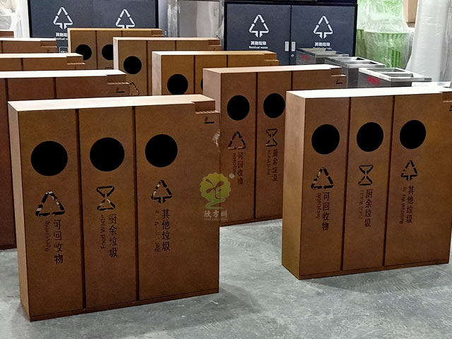 酒店鋼制分類(lèi)垃圾桶-室內(nèi)分類(lèi)垃圾桶廠(chǎng)家