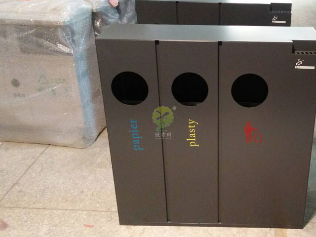 酒店鋼制分類(lèi)垃圾桶-室內(nèi)分類(lèi)垃圾桶廠(chǎng)家