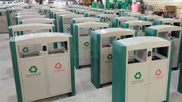 戶外鋼板垃圾桶廠家直銷(xiāo)湖北宜昌景區(qū)