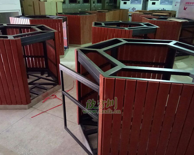 ?？诨疖?chē)站站臺(tái)花盆垃圾桶生產(chǎn)工藝